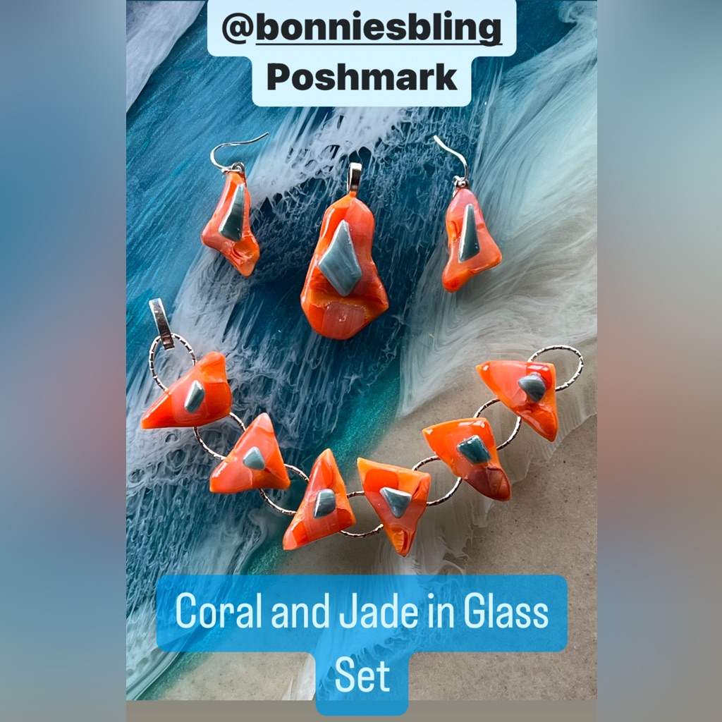 Bonnie’s Bling One Of A Kind Fused Glass Jewelry And Accessories To Wear.